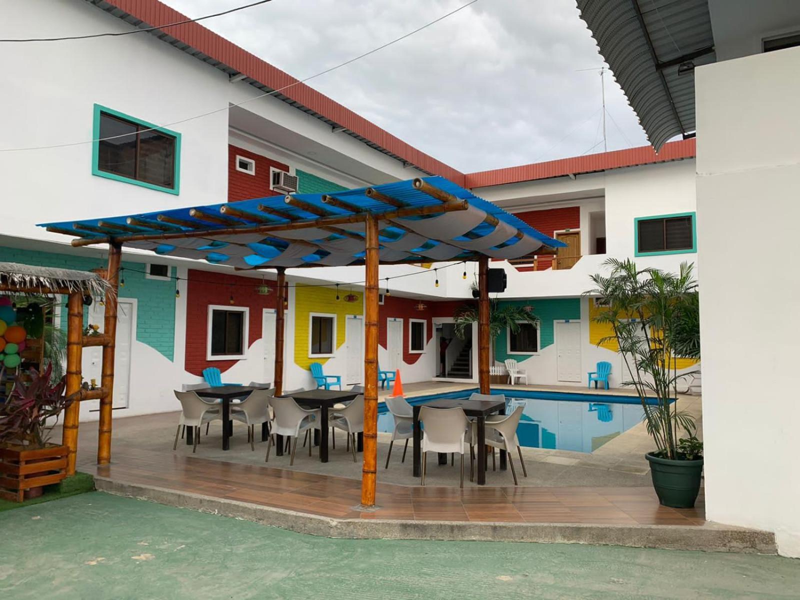 Hostal Las Velas Hotell Manta Eksteriør bilde