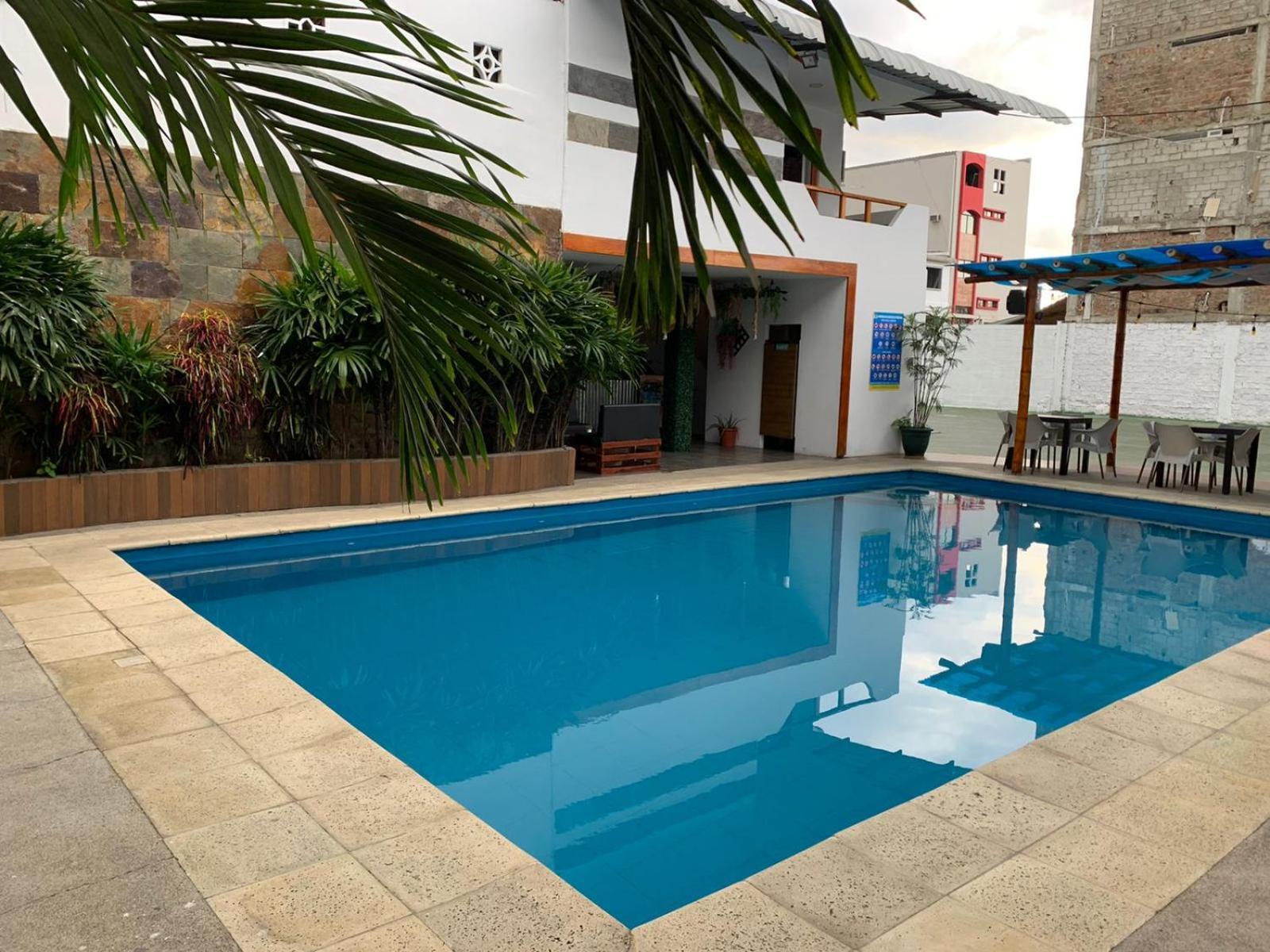 Hostal Las Velas Hotell Manta Eksteriør bilde