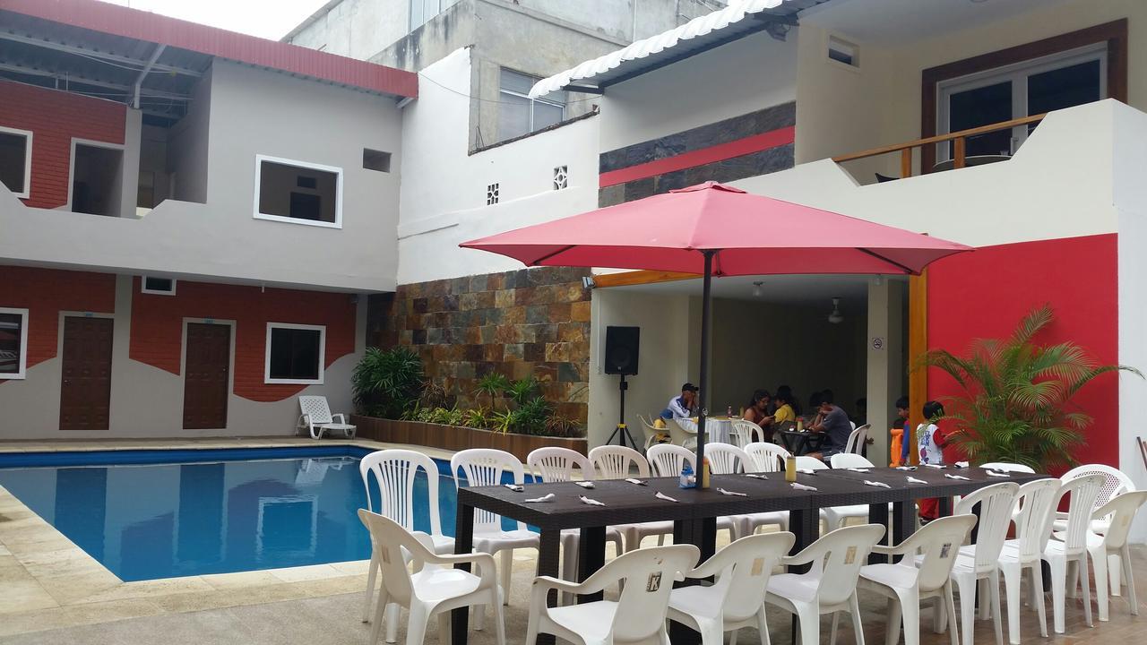 Hostal Las Velas Hotell Manta Eksteriør bilde
