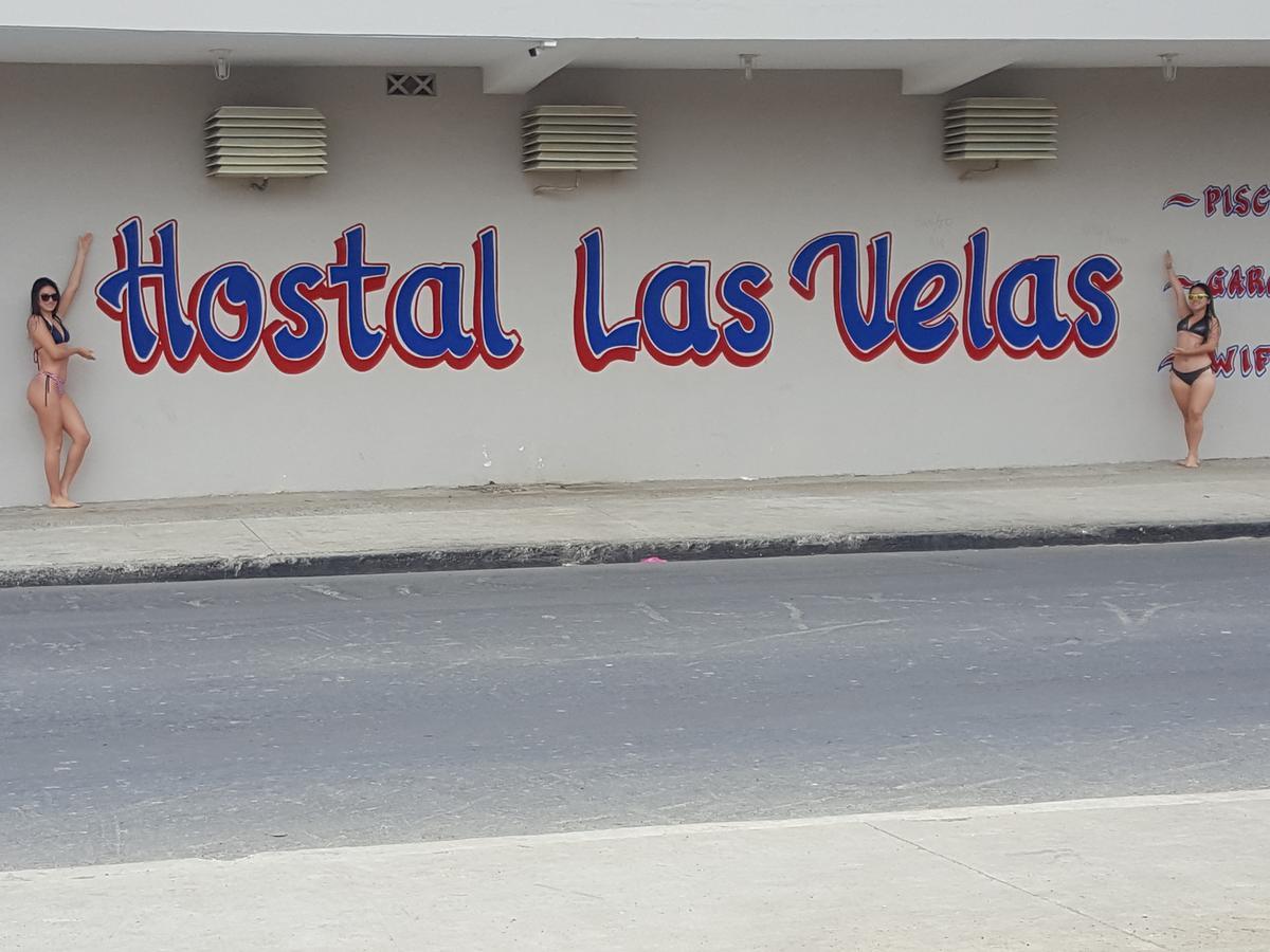 Hostal Las Velas Hotell Manta Eksteriør bilde