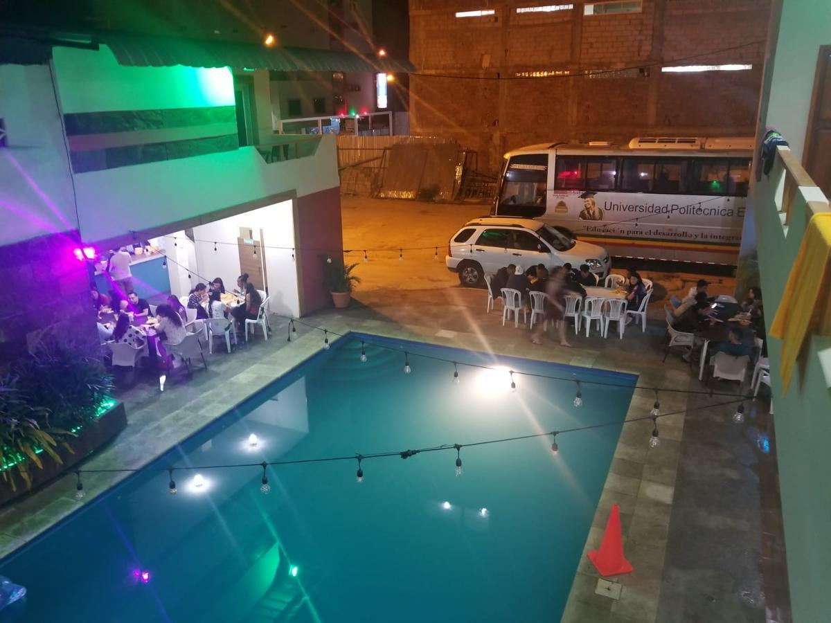 Hostal Las Velas Hotell Manta Eksteriør bilde